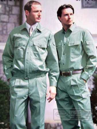 傳統定做工作服款式圖